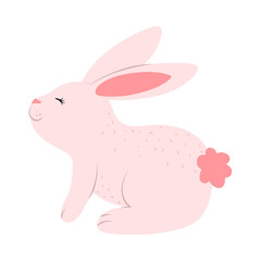 Poster - rabbit cartoon icon