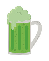 Poster - green beer drink