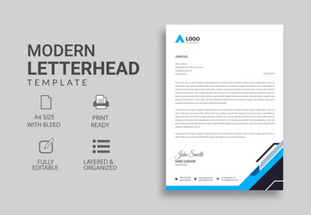 Wall Mural - creative letterhead,modern letterhead,letterhead,letterhead word