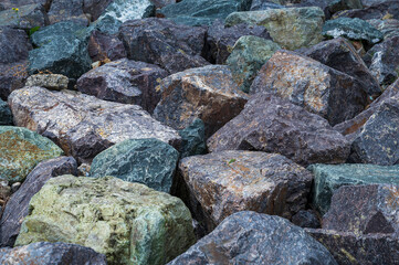 Wall Mural - rock in the mountains