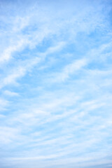 Wall Mural - Sky with clouds - vertical background