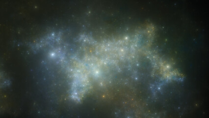 Wall Mural - Golden Nebula