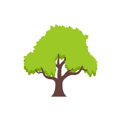 Wall Mural - tree logo icon design template vector