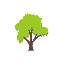 Wall Mural - tree logo icon design template vector