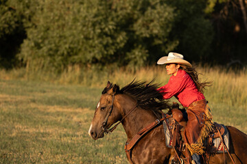 Sticker - Wyoming cowgirl