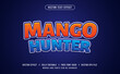 Mango Hunter Editable Vector Text Effect.