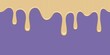 © JSparrow - Melted chocolate seamless. Seamless dripping melted white or milk chocolate. Vector illustration