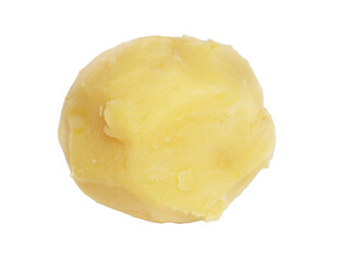 Wall Mural - Boiled potatoes isolated on a white background.