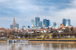 View of Warsaw from the Gdański Bridge