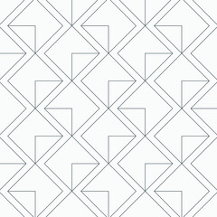Wall Mural - geometric vector pattern, linear square diamond shape and triangle vector pattern. pattern is clean 