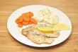 Healthy Fish, Carrots and Mashed Potatoes or Meal	