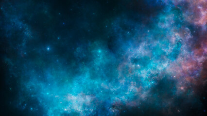 Wall Mural - Bluewave Nebula