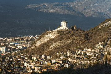 Sticker - A beautiful shot of Ossuary of Castel Dante