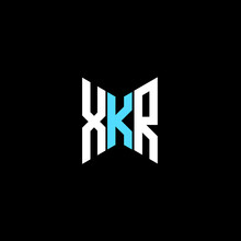 XKR Letter Logo Creative Design. XKR Unique Design