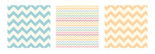 Colorful Chevron Pattern Easter Day