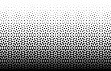 Geometric Pattern Of Black Figures On A White Background.