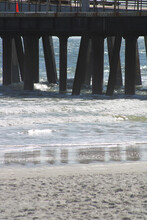 Sand And Waves At Jacksonville Beach Pier 02202022-01