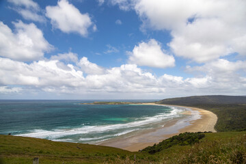 Wall Mural - empty beach and sea