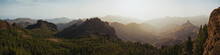 Roque Nublo And Scenic Landscape At Grand Canary, Spain
