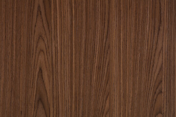 Wall Mural - Xilo Walnut Planked veneer background, texture in brown color for your stylish interior.