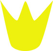 Vector illustration of the golden crown 