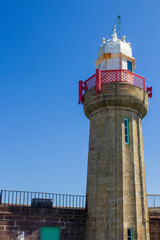 Wall Mural - Lighthouse on the pier