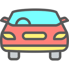 Wall Mural - Car Alt Icon