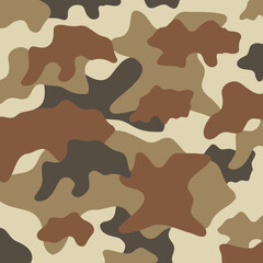 abstract army brown desert sand field stripes camouflage pattern military background suitable for print cloth