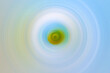 Rotating gradient blue and green spin with dark green and yellow center