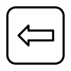 arrow left icon 