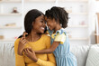 © Prostock-studio - Loving African American Mother And Little Daughter Laughing And Bonding At Home