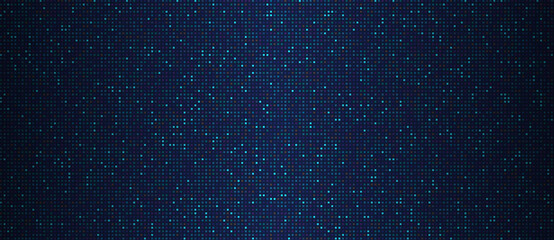 Leinwandbilder - Abstract dark blue background with color squares.