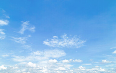 Wall Mural - blue sky with clouds