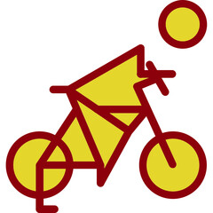 Sticker - Biking Icon