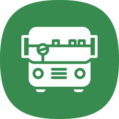 Wall Mural - Bus Alt Icon