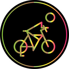 Sticker - Biking Icon