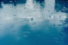 Ripples On Water During Rainy Weather