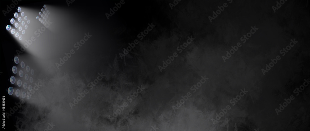  empty stage with space to copy