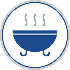 Sticker - Hot Tub Icon