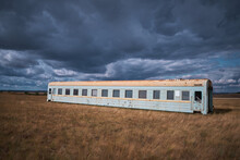 Old Abandoned Railroad Car