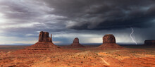 Monument Valley, Arizona Lightning Storm
