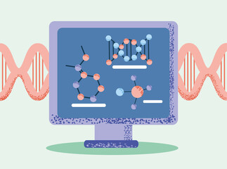 computer dna genetic study