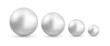 Silver ball sphere 3d button drop isolated molecule glob vector bubble. Chrome ball cosmetics gem icon