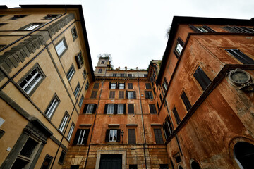 Street city of Roma, Italy 