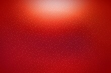Glittering Grid Red Textured Background. Luxury Shimmer Surface Vivid Color.