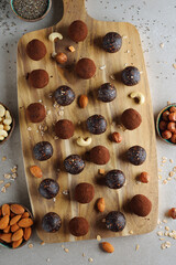 Wall Mural - Diet vegan truffles