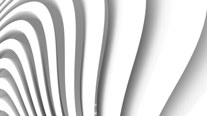 Wall Mural - abstract background with stripes or curved lines. 3d render