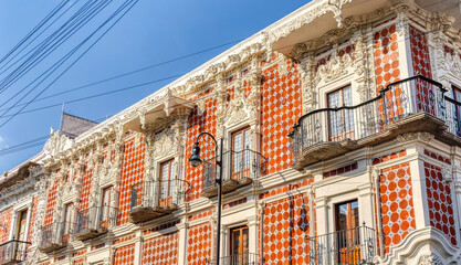 Canvas Print - Puebla City, Mexico, HDR Image