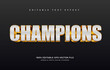 © galord - Gold Champions editable text effect template