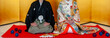 結婚式　新郎新婦　花嫁　和装　羽織袴　打掛